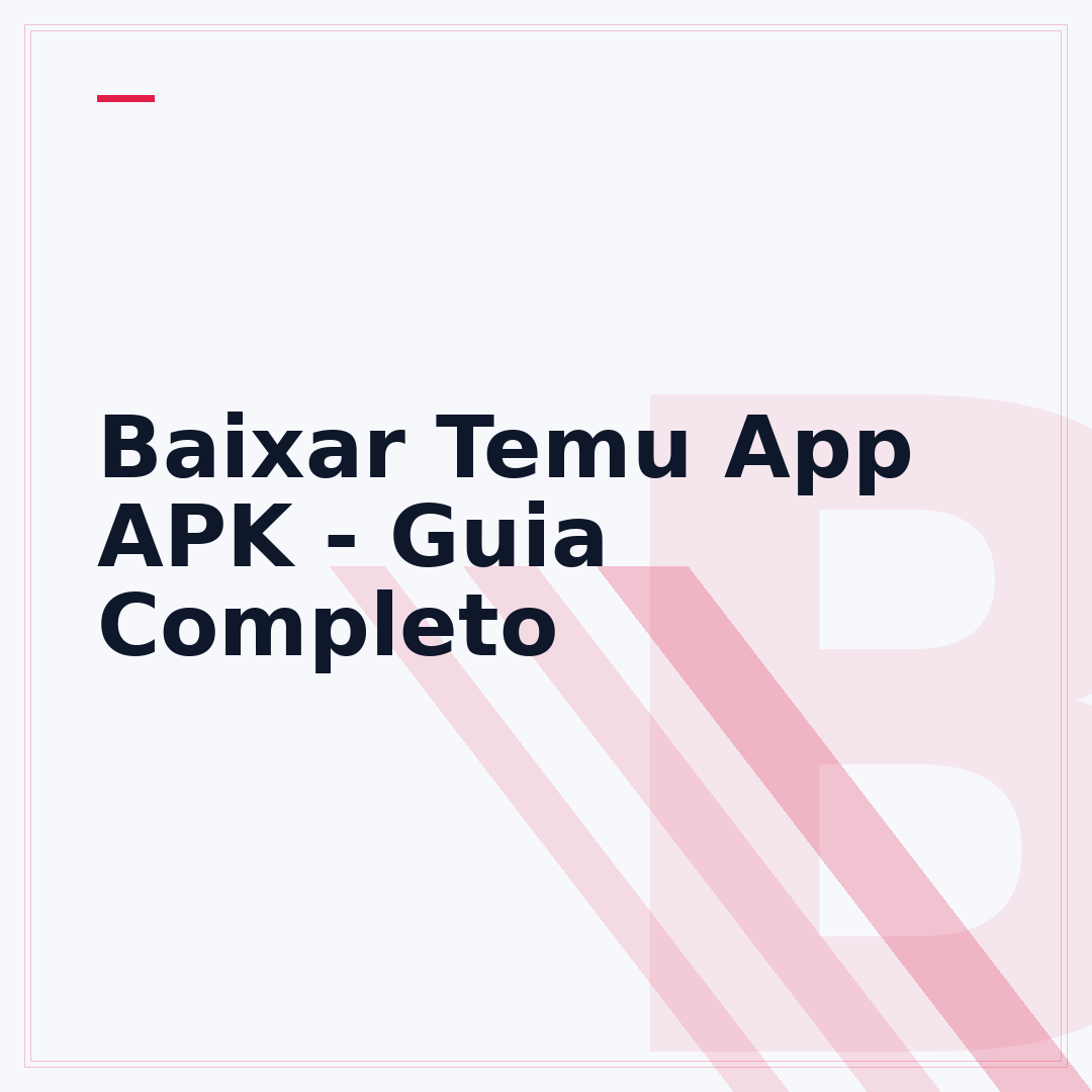 Baixar Temu App APK - Guia Completo