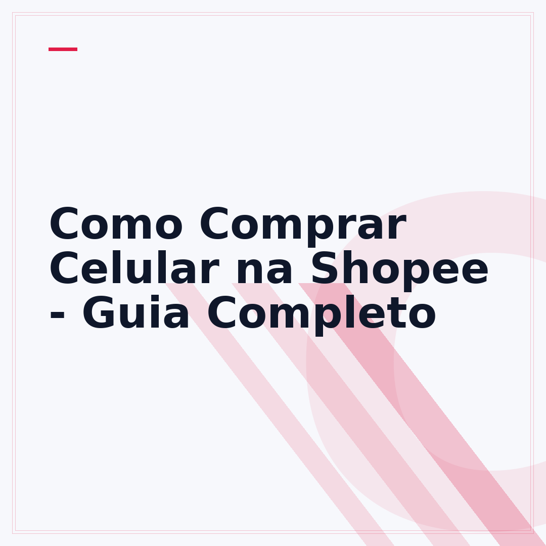 Como Comprar Celular na Shopee - Guia Completo