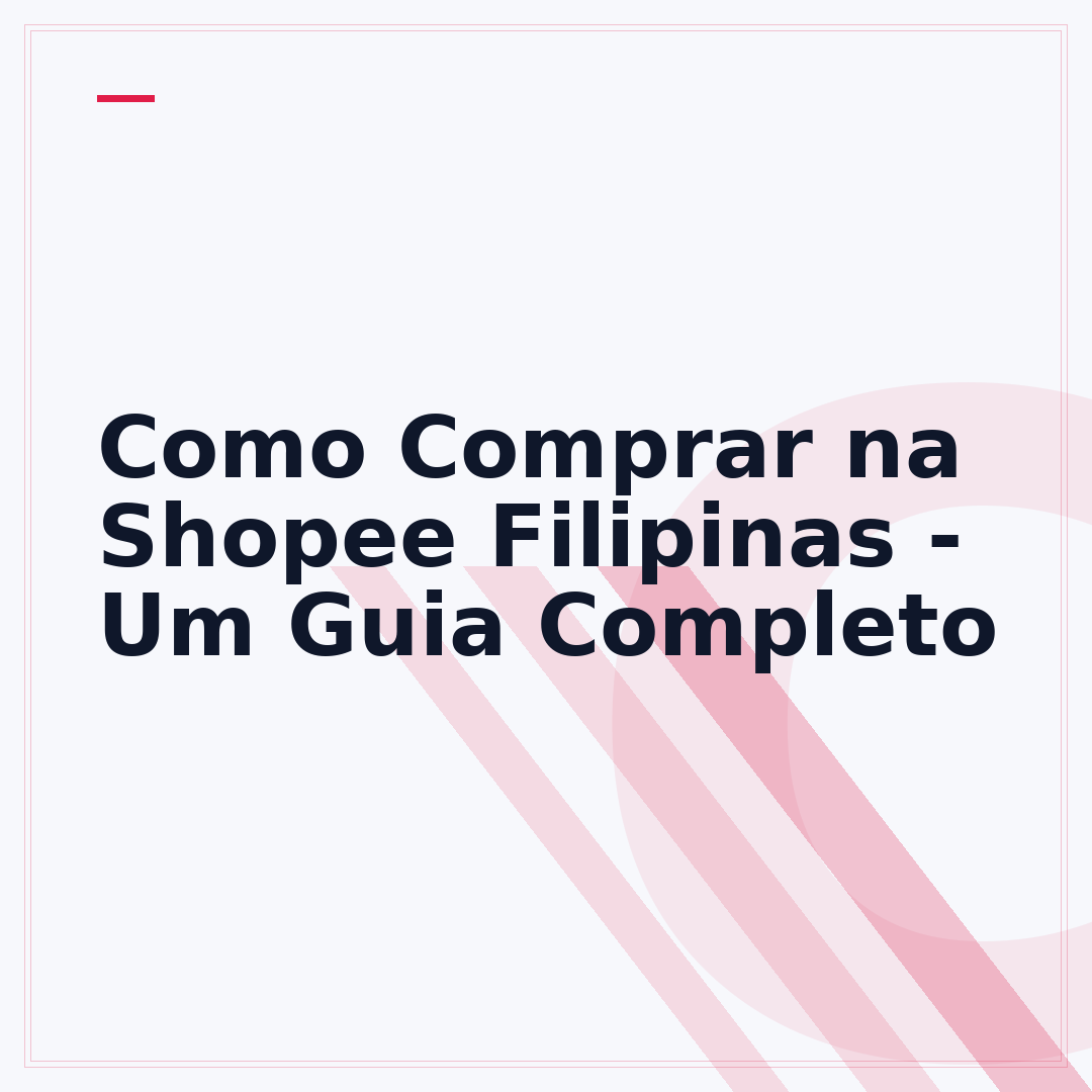 Como Comprar na Shopee Filipinas - Um Guia Completo