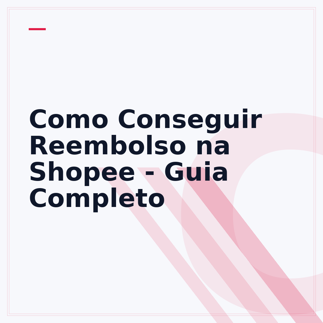 Como Conseguir Reembolso na Shopee - Guia Completo