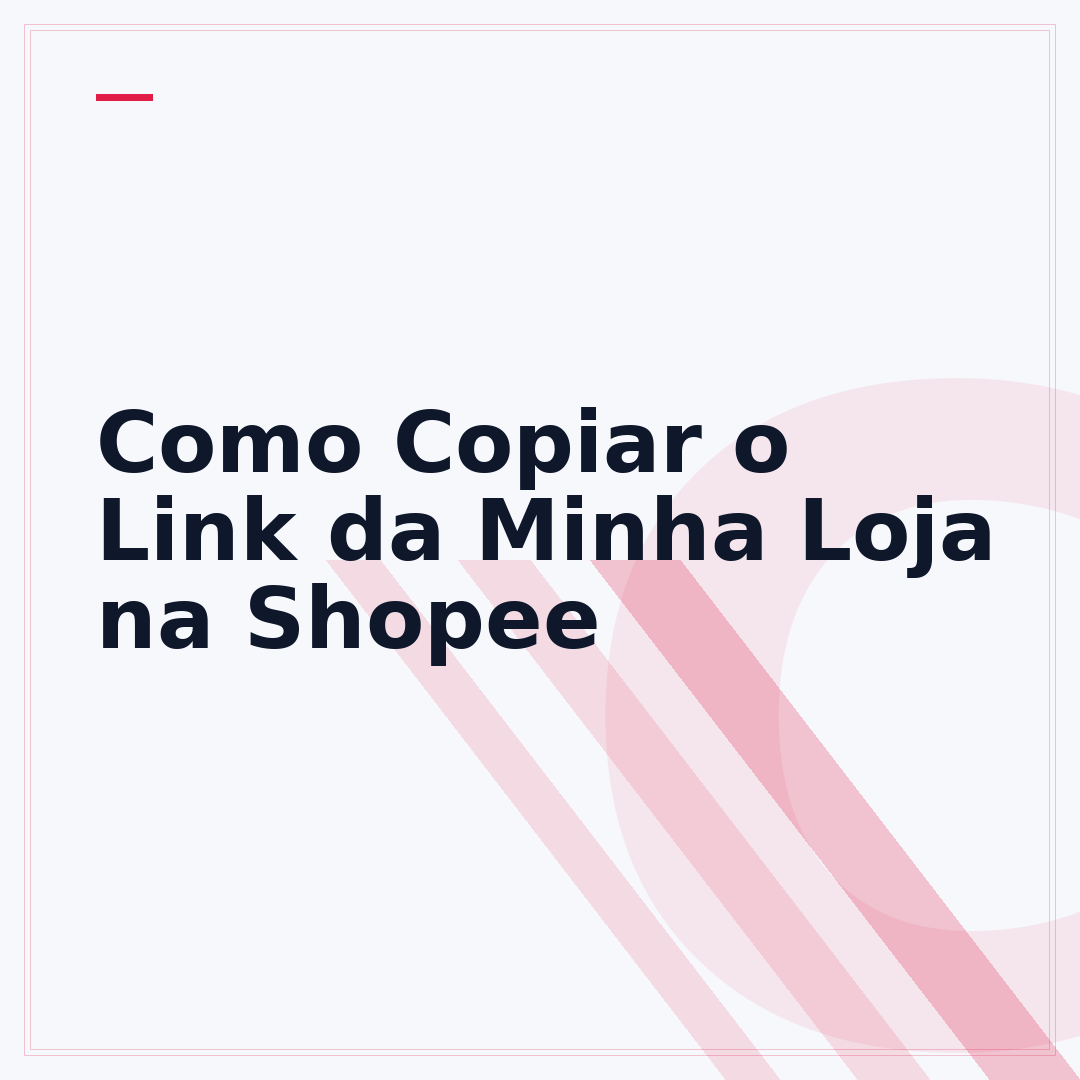 Como Copiar o Link da Minha Loja na Shopee