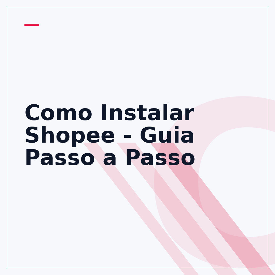 Como Instalar Shopee - Guia Passo a Passo