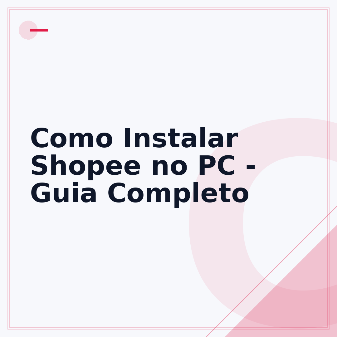 Como Instalar Shopee no PC - Guia Completo