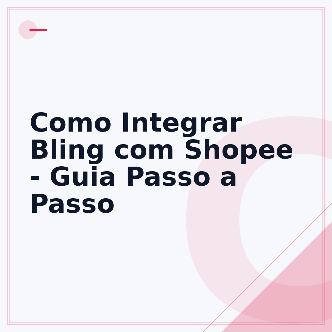 Como Integrar Bling com Shopee - Guia Passo a Passo