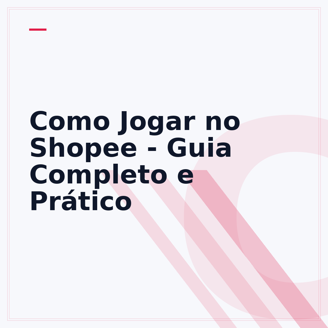 Como Jogar no Shopee - Guia Completo e Prático