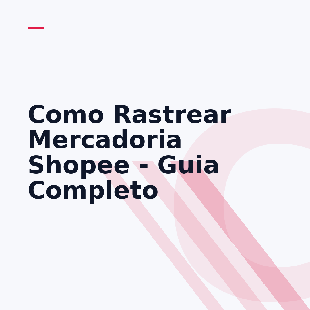 Como Rastrear Mercadoria Shopee - Guia Completo