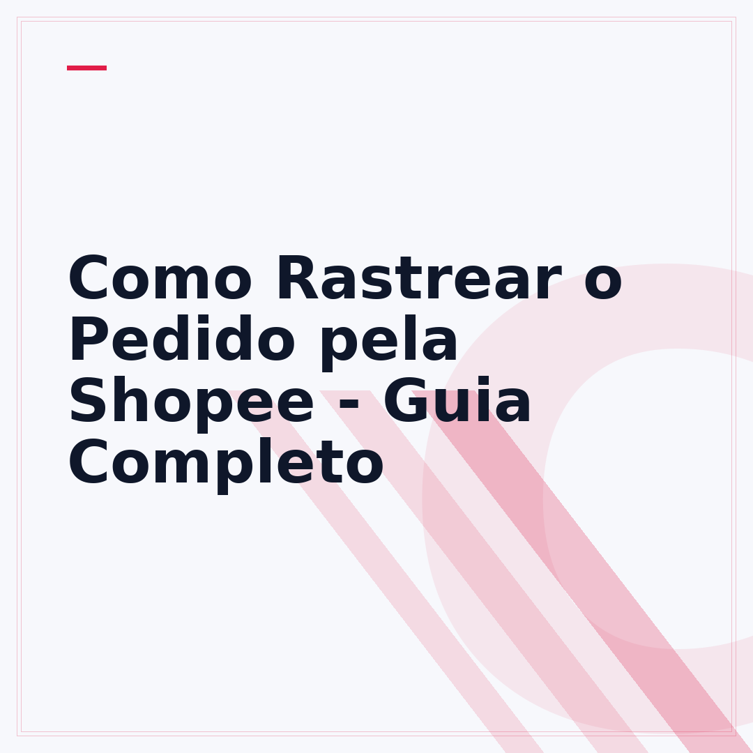 Como Rastrear o Pedido pela Shopee - Guia Completo