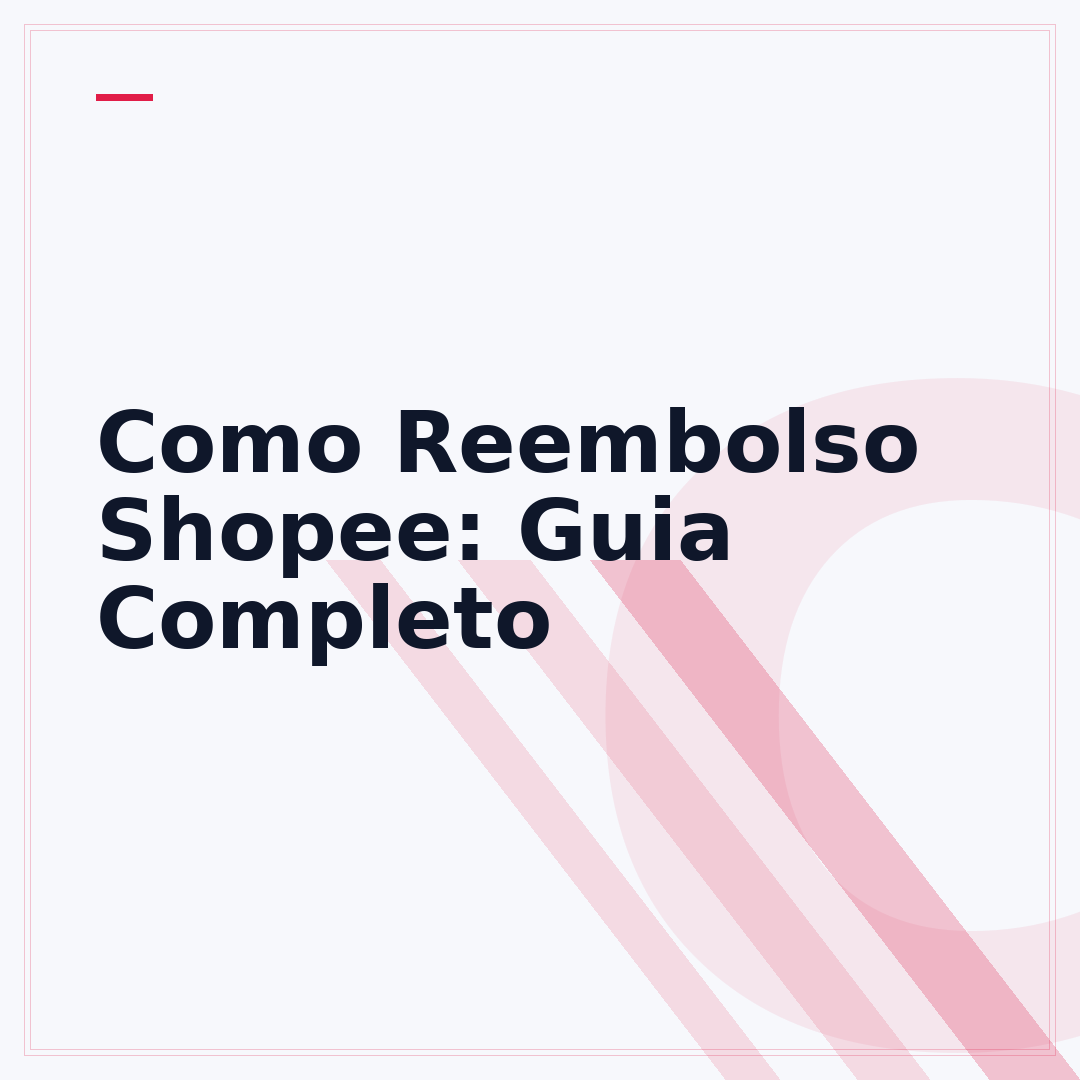 Como Reembolso Shopee: Guia Completo