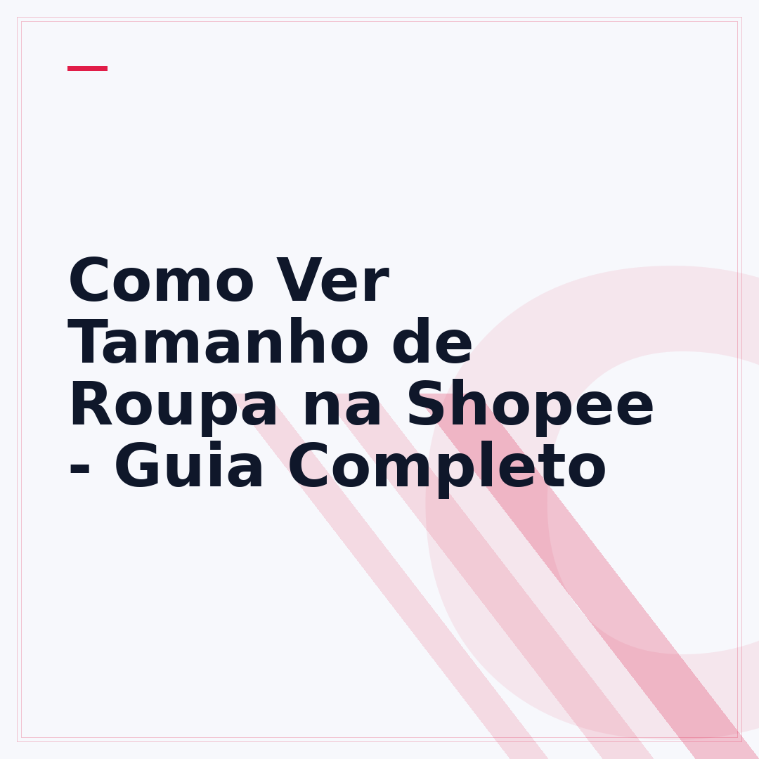 Como Ver Tamanho de Roupa na Shopee - Guia Completo