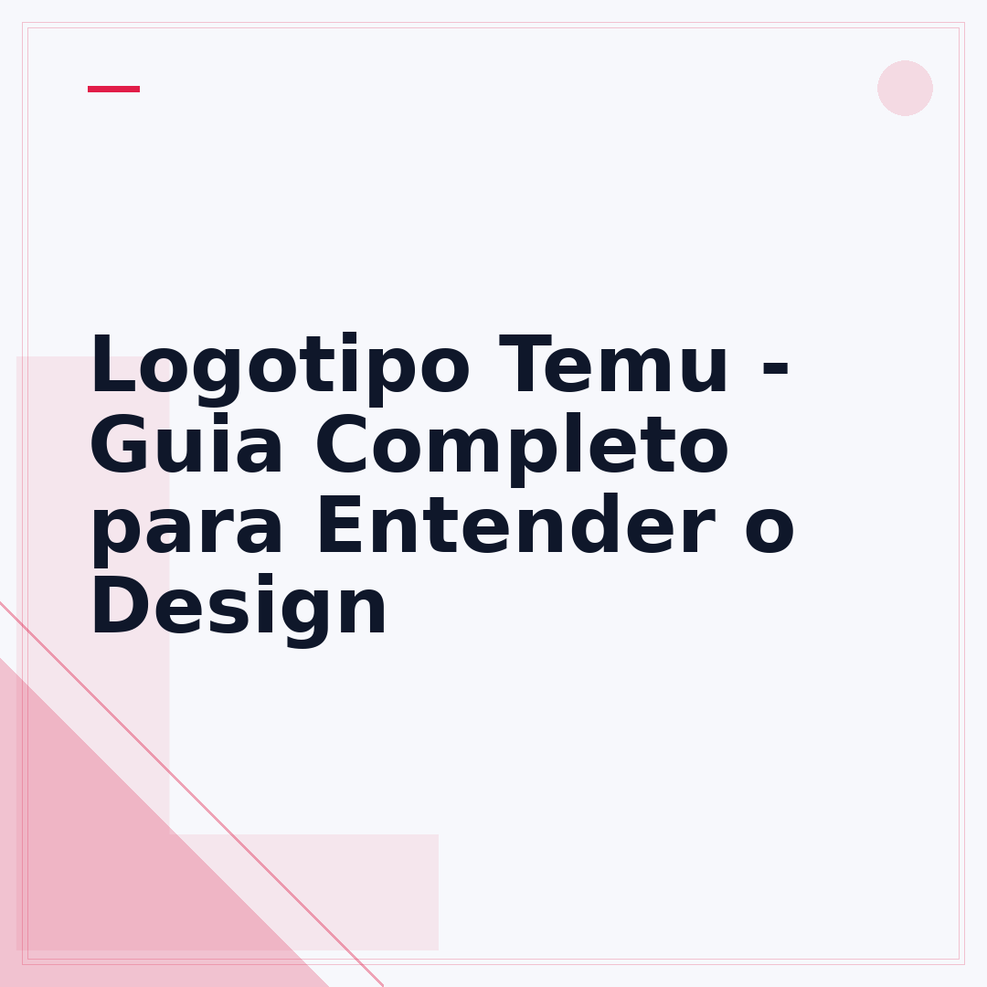 Logotipo Temu - Guia Completo para Entender o Design