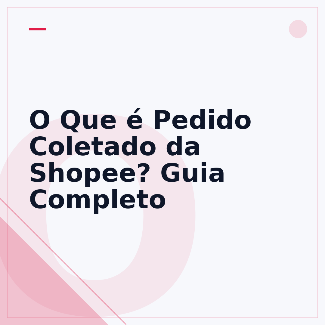 O Que é Pedido Coletado da Shopee? Guia Completo