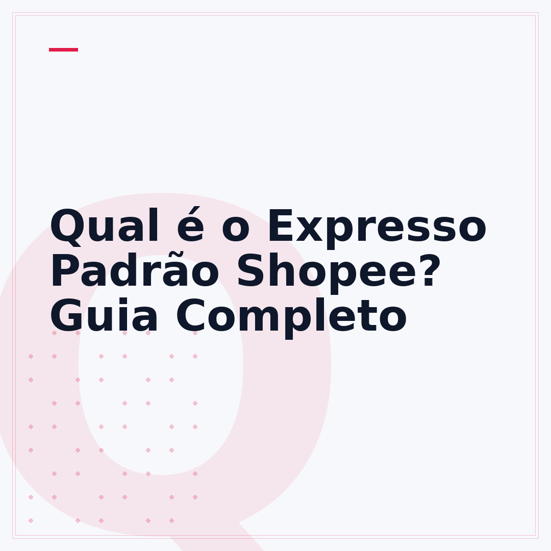Qual é o Expresso Padrão Shopee? Guia Completo