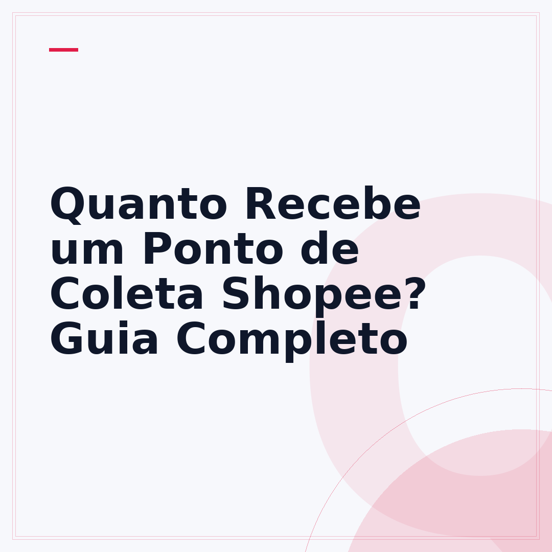 Quanto Recebe um Ponto de Coleta Shopee? Guia Completo