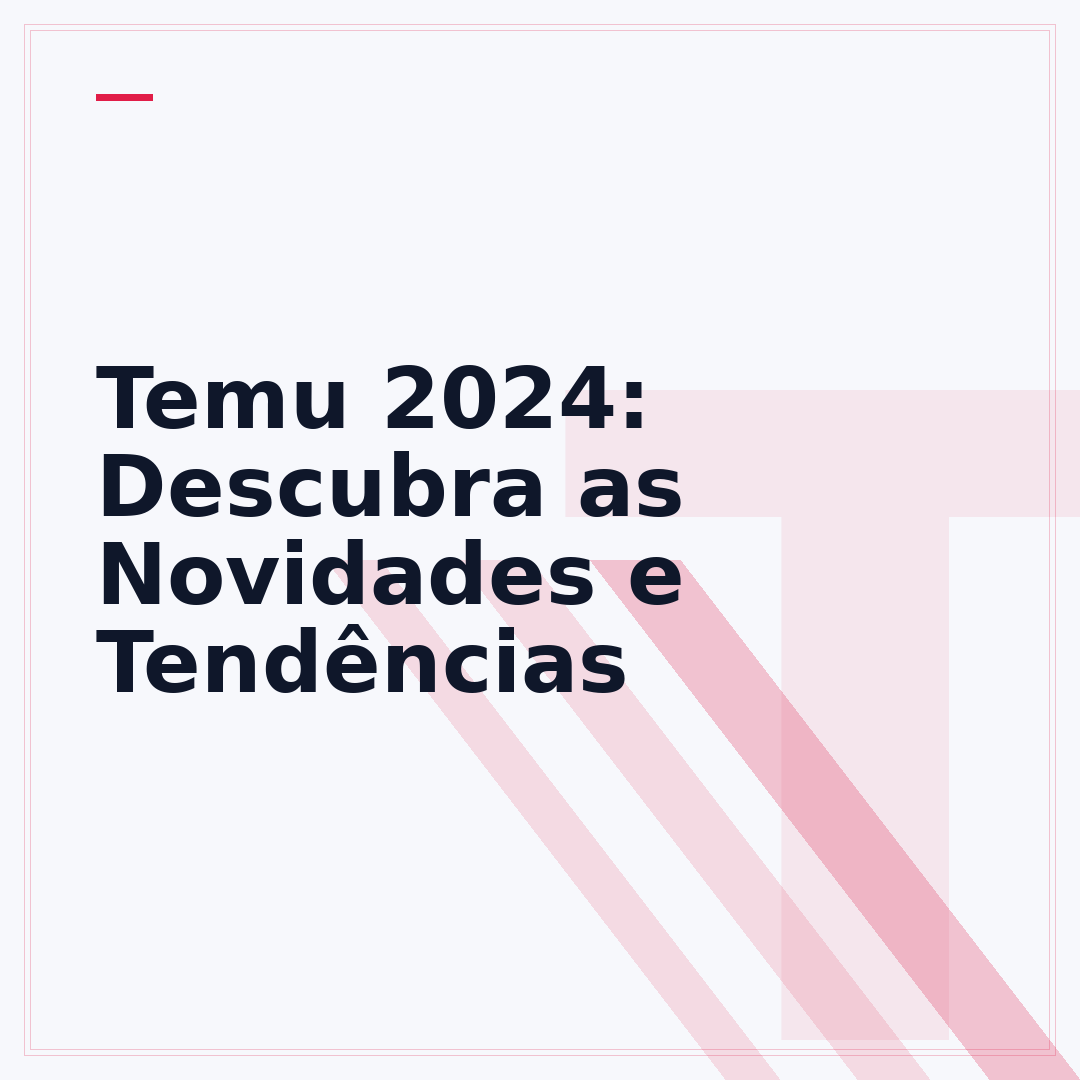 Temu 2024: Descubra as Novidades e Tendências