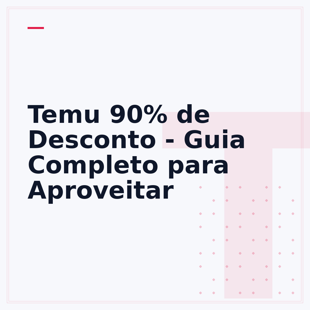 Temu 90% de Desconto - Guia Completo para Aproveitar