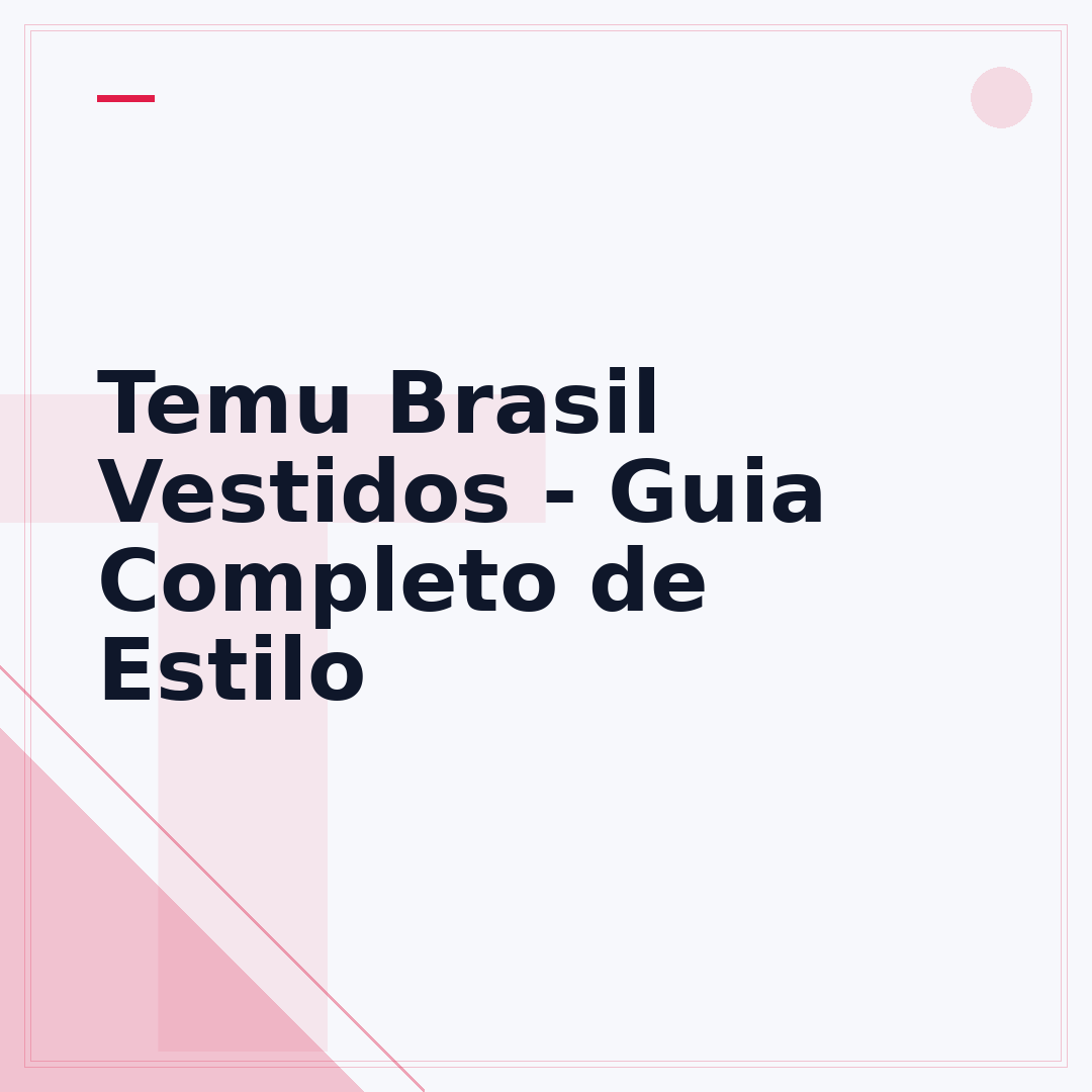 Temu Brasil Vestidos - Guia Completo de Estilo