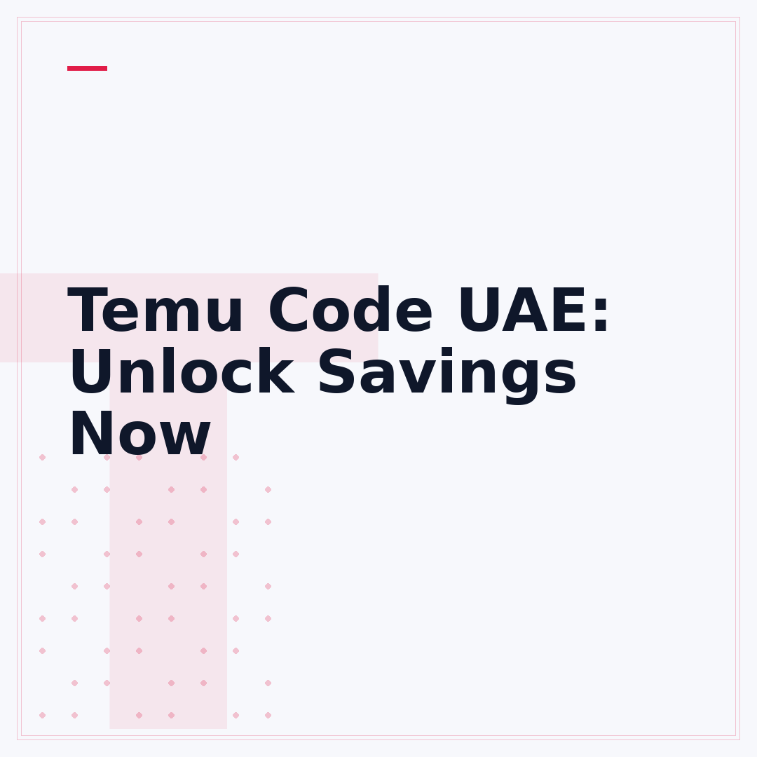 Temu Code UAE: Unlock Savings Now