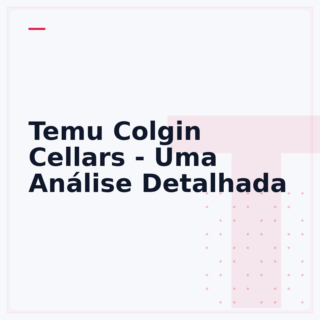 Temu Colgin Cellars - Uma Análise Detalhada