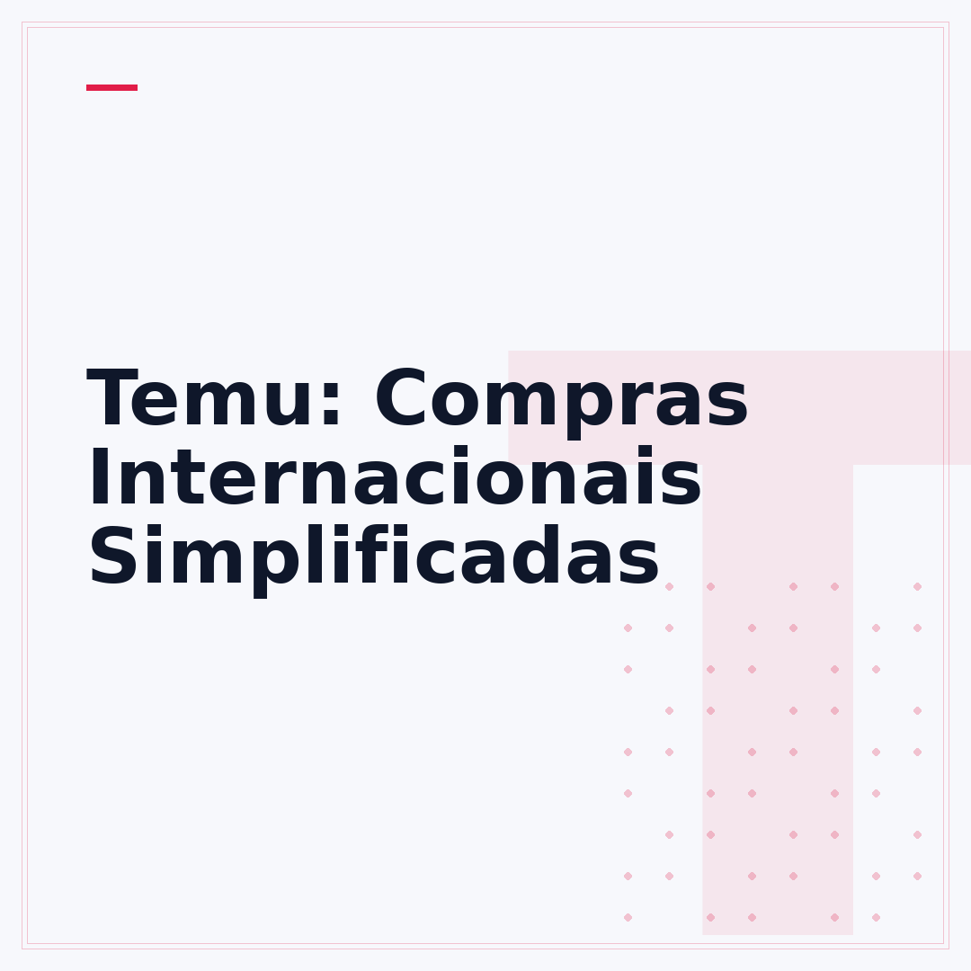 Temu: Compras Internacionais Simplificadas