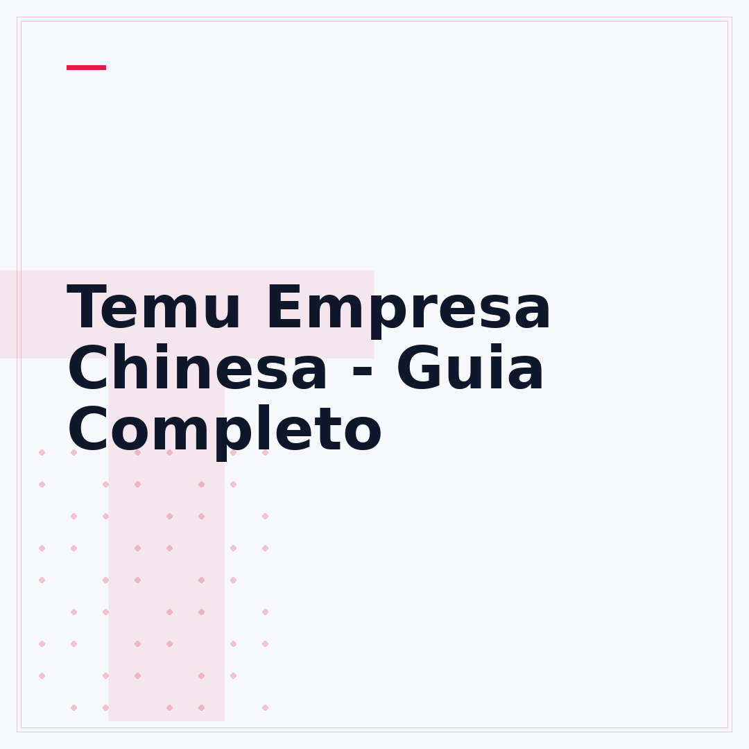 Temu Empresa Chinesa - Guia Completo