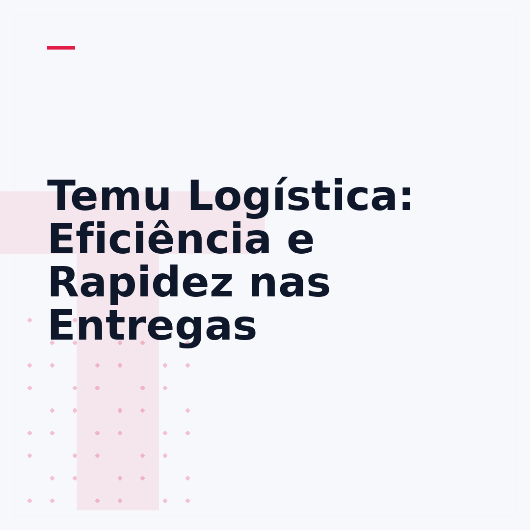 Temu Logística: Eficiência e Rapidez nas Entregas