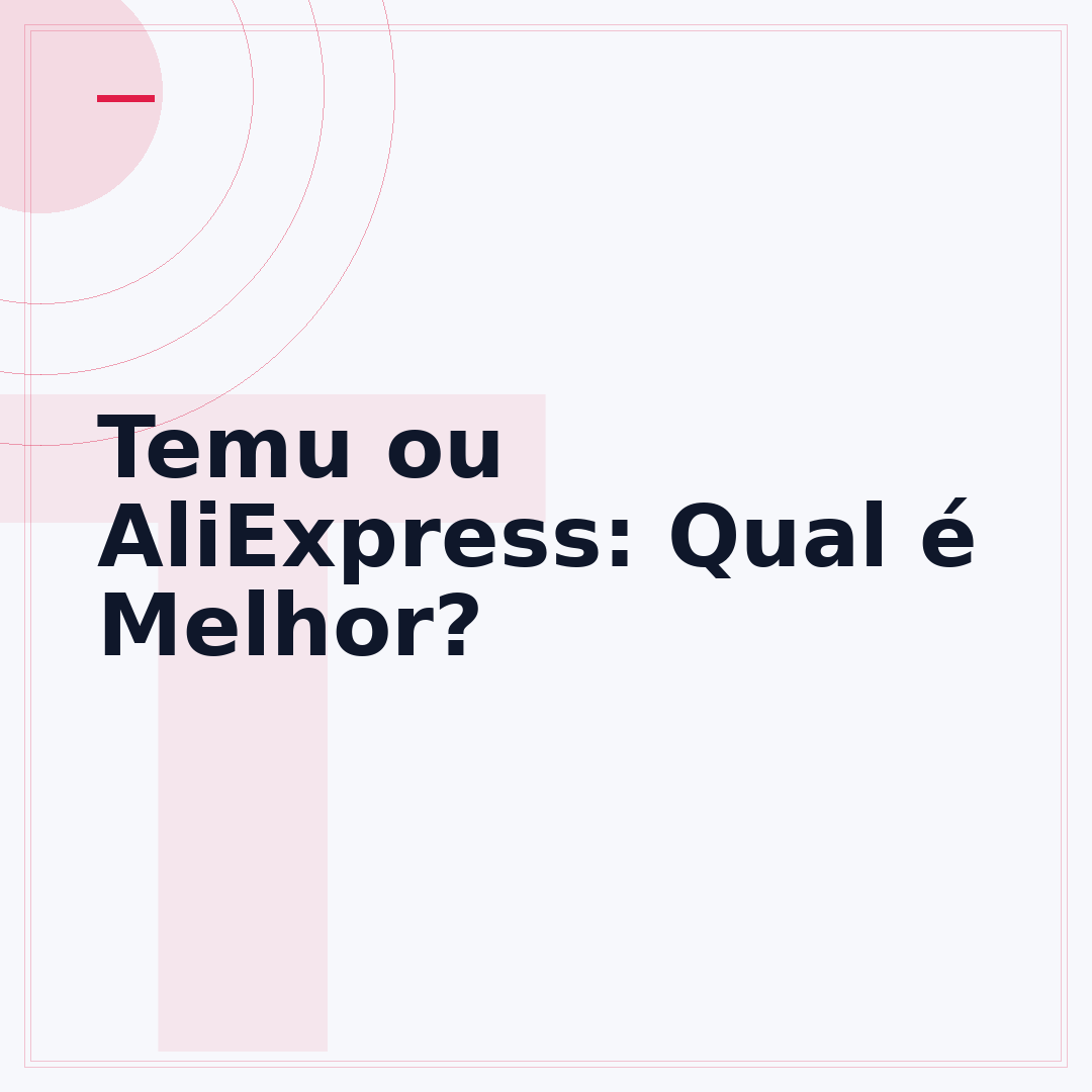 Temu ou AliExpress: Qual é Melhor?