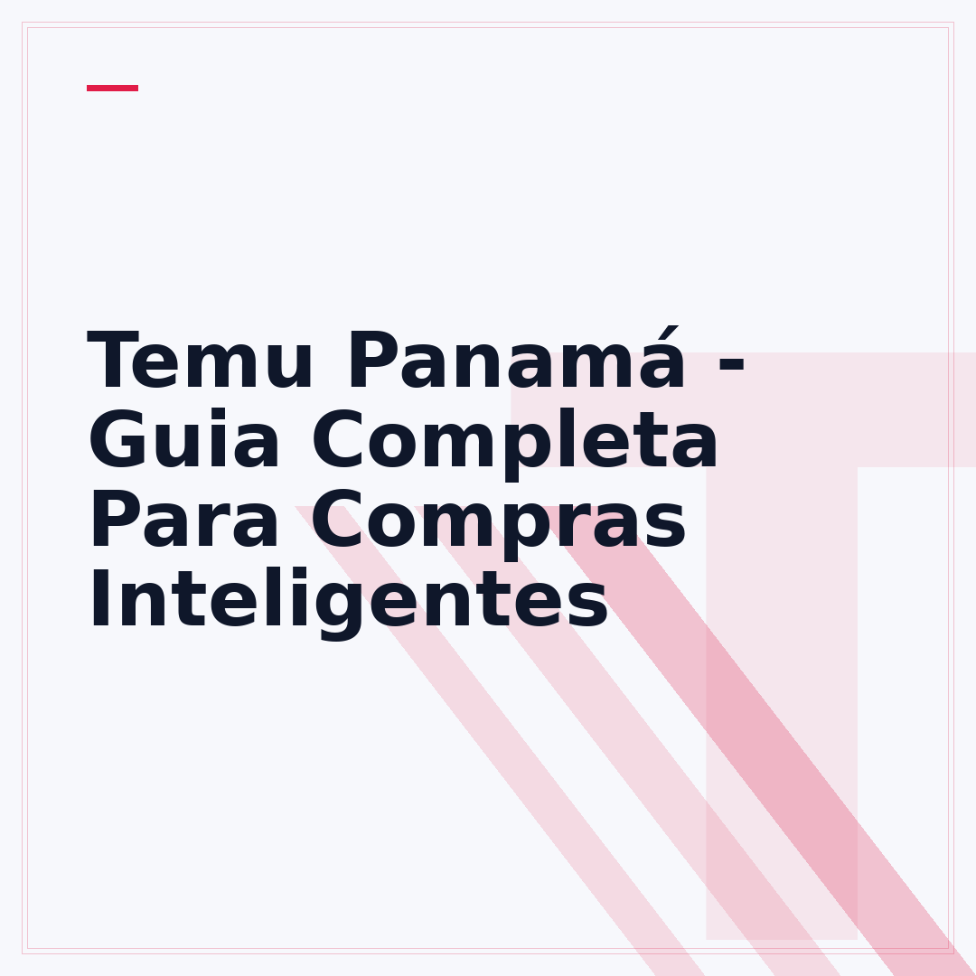 Temu Panamá - Guia Completa Para Compras Inteligentes