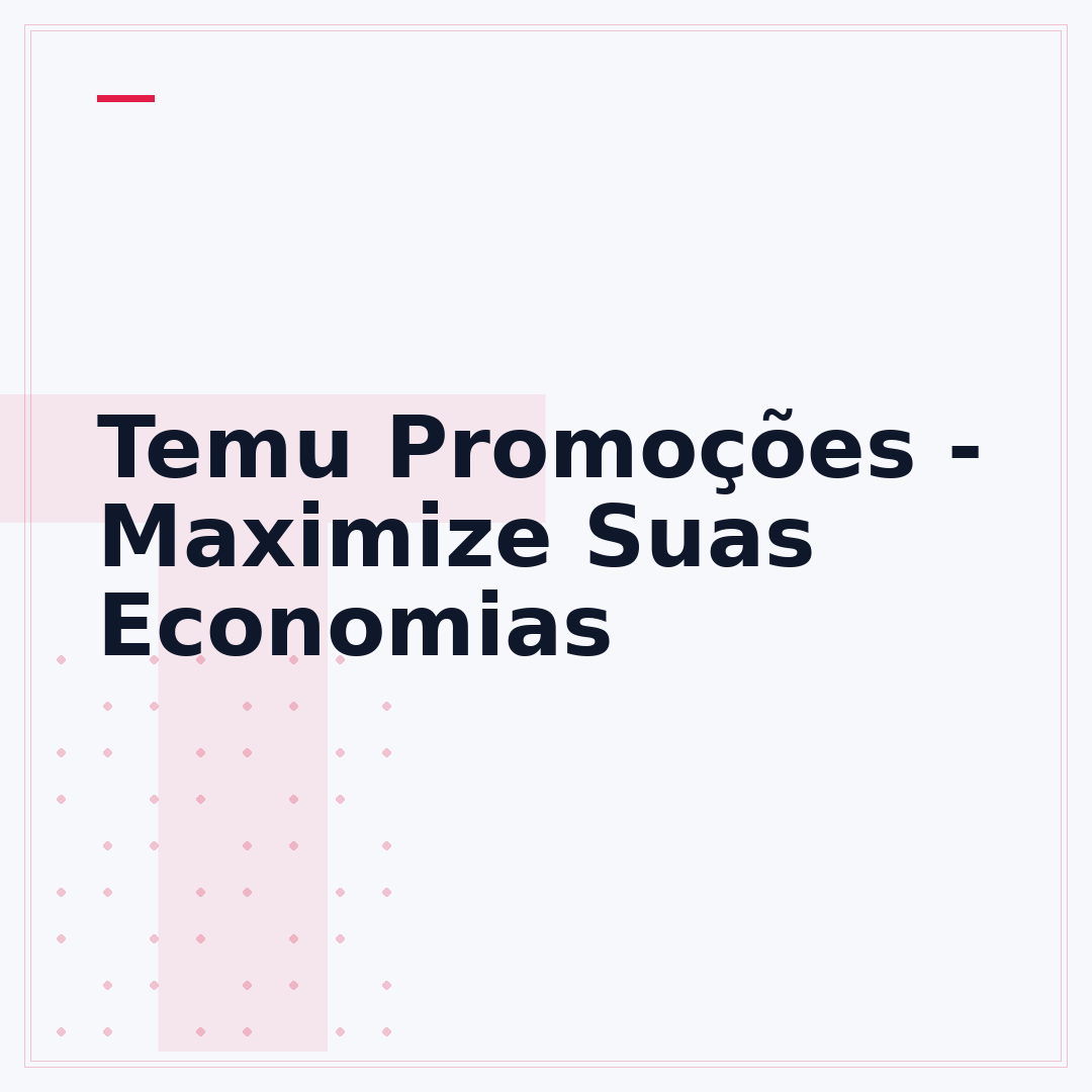 Temu Promoções - Maximize Suas Economias