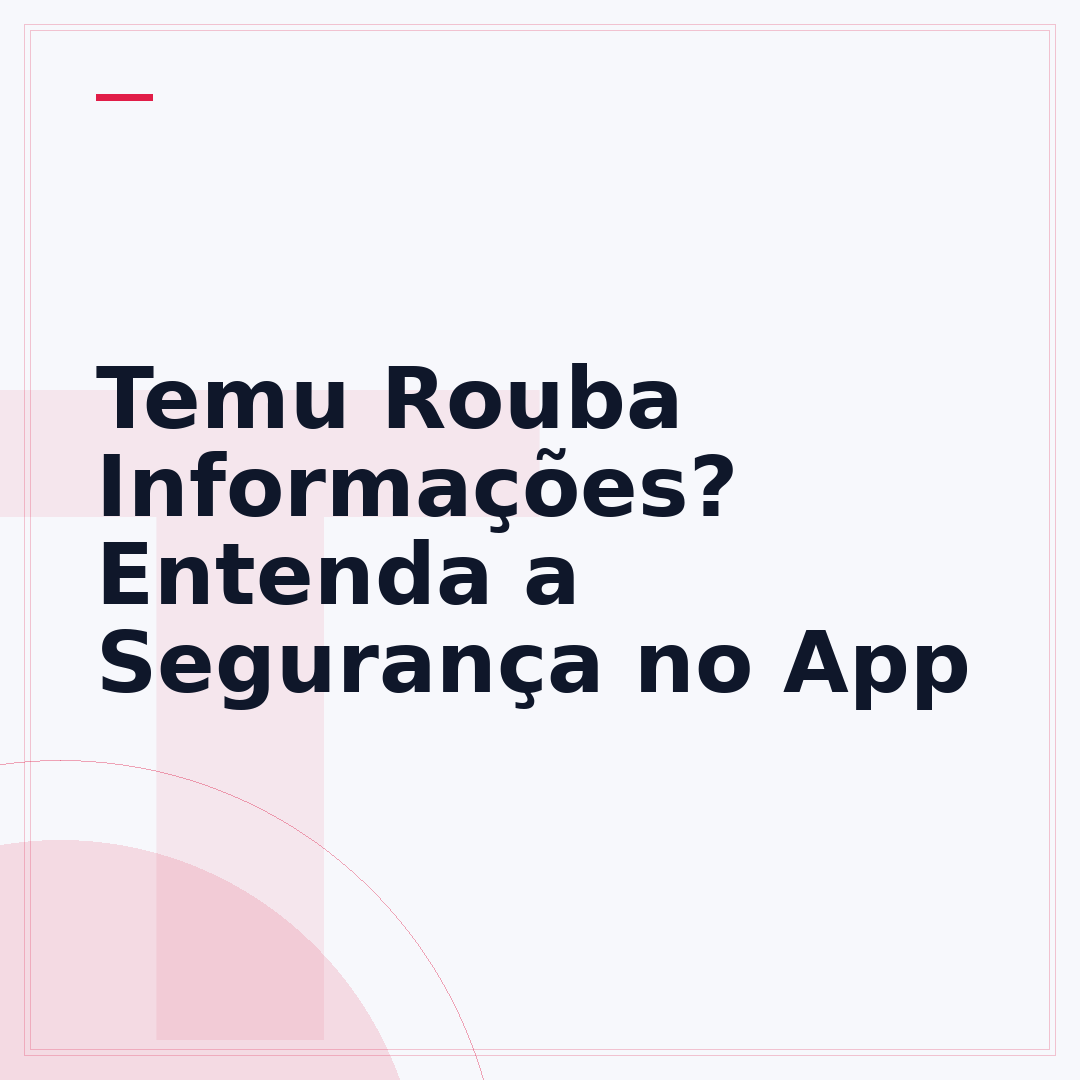 Temu Rouba Informações? Entenda a Segurança no App