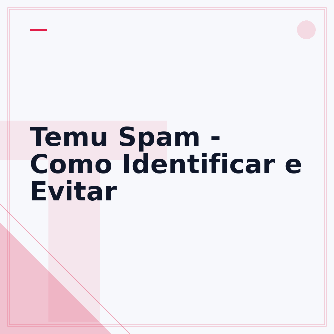 Temu Spam - Como Identificar e Evitar