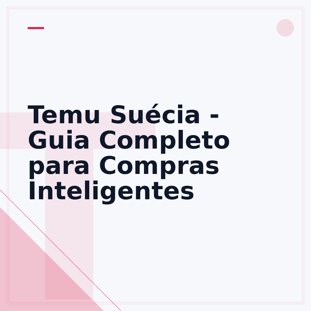 Temu Suécia - Guia Completo para Compras Inteligentes