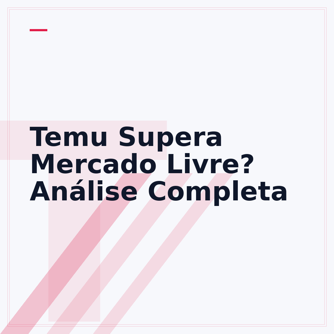 Temu Supera Mercado Livre? Análise Completa