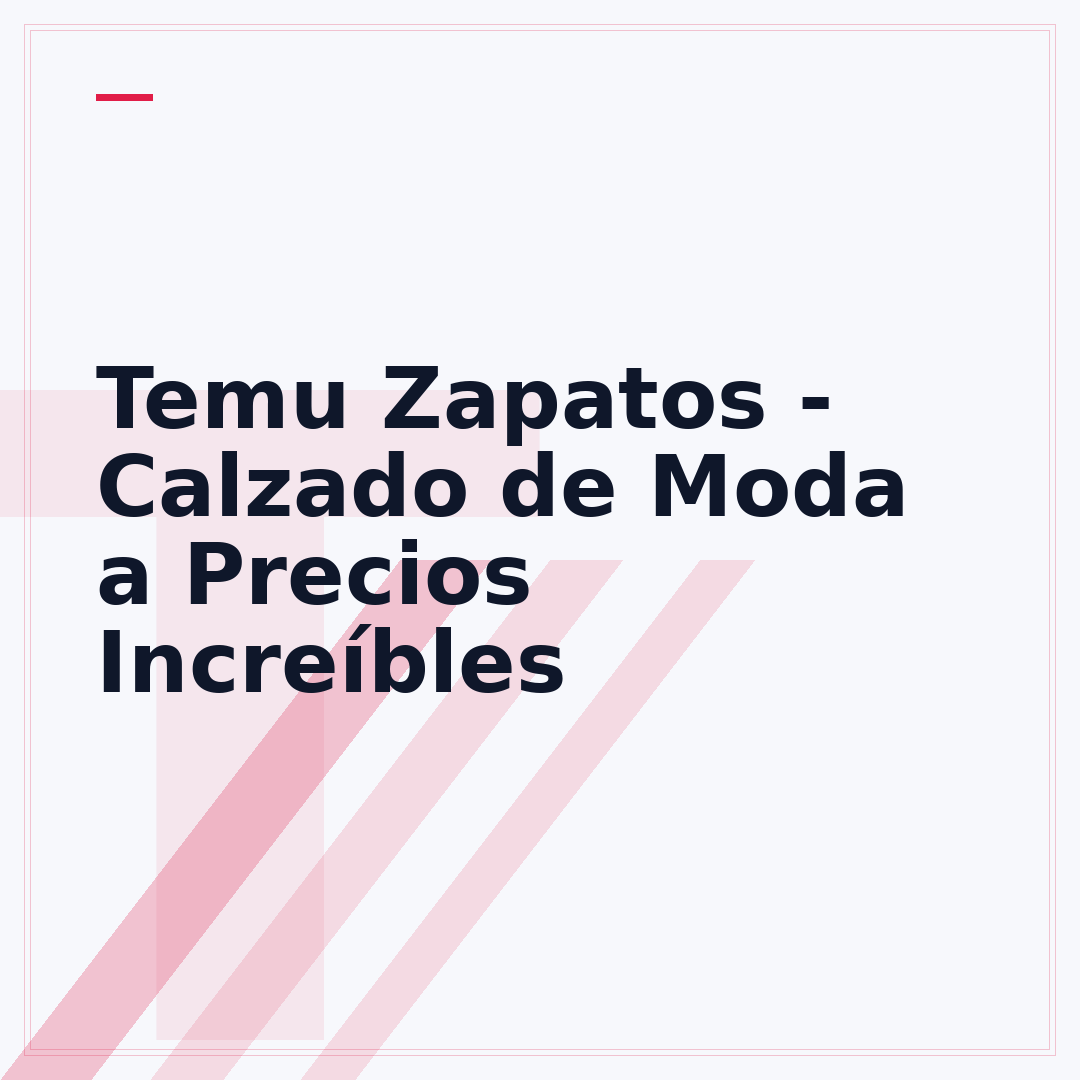 Temu Zapatos - Calzado de Moda a Precios Increíbles