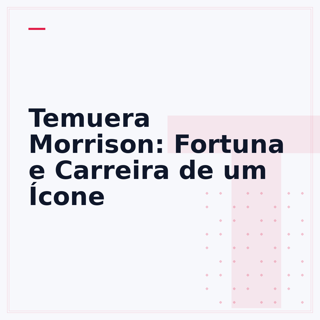 Temuera Morrison: Fortuna e Carreira de um Ícone