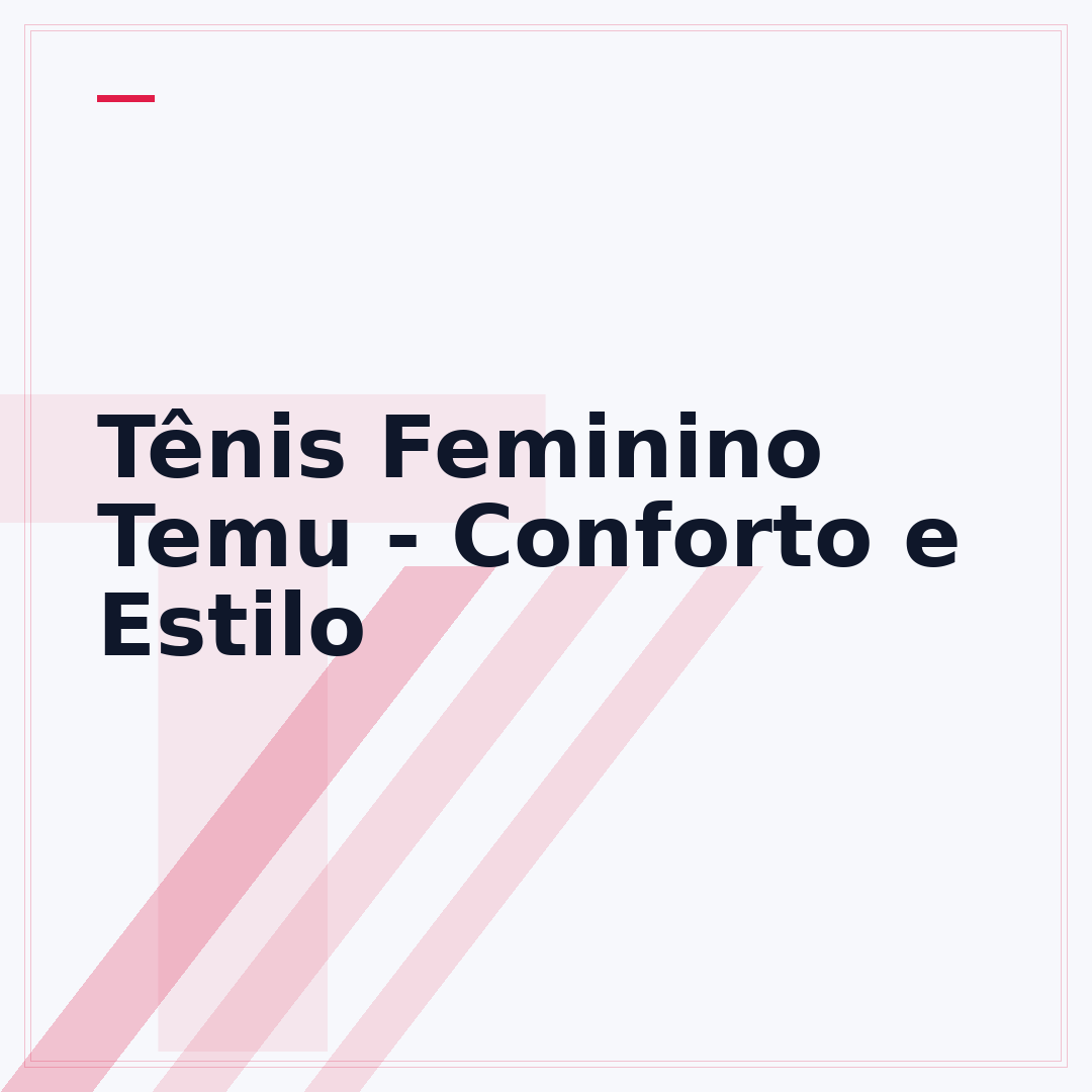 Tênis Feminino Temu - Conforto e Estilo